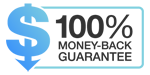 100% money back guarantee on all purchases